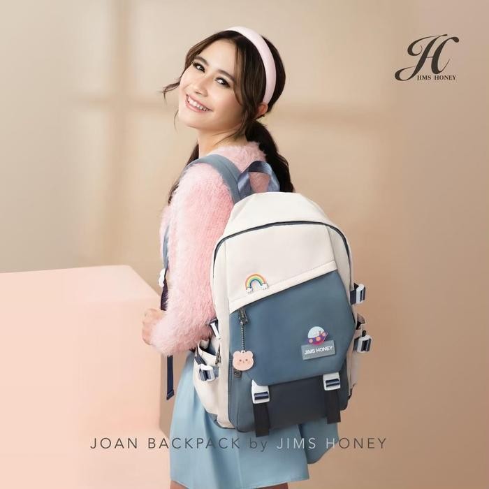 Sc Jims Honey Tas Ransel Wanita Joan Backpack Hitam