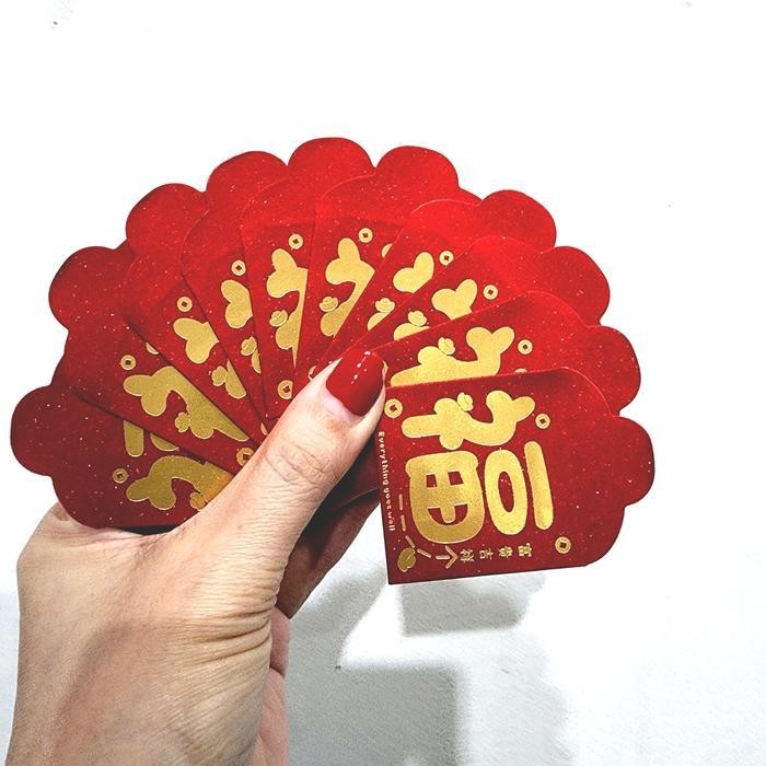 

LFM Angpao Gantung Mini Murah Ampao Tali Merah Angpo Kecil Gantung Pohon