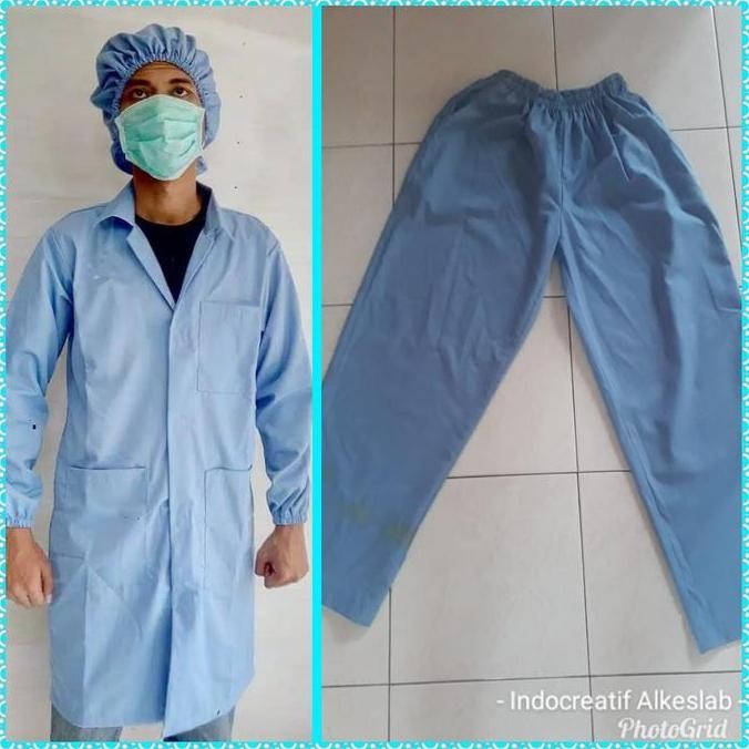 Seragam Karyawan Baju Karyawan Kerja Safety Pabrik Produksi Lapangan New Stok