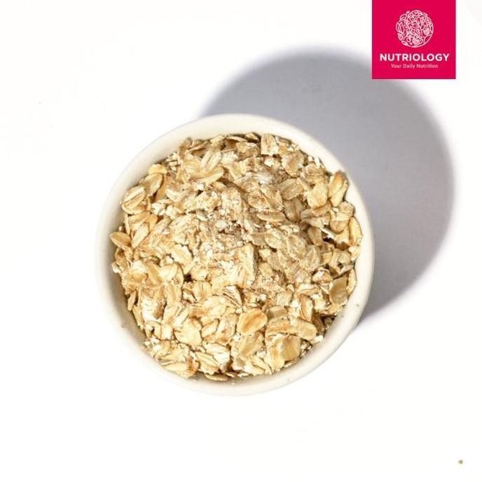 

(Allthebest) Rolled Oat panggang 1 kg roasted oatmeal wholegrain Gandum Utuh Kasar