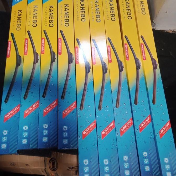 Kanebo Wiper Blade Frameless / Karet Pembersih Kaca Mobil - Original Kualitas Terbaik Harga Termurah