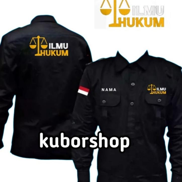 Kemeja Ilmu Hukum Baju Pdl Ilmu Hukum Seragam Ilmu Hukum Full Bordir