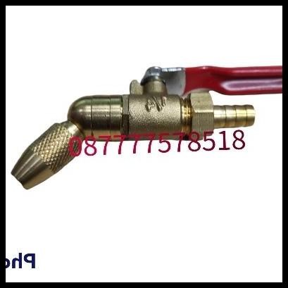 Spuyer Bengkok Tasco + Kran Spare part Steam Ac Spuyer Tasco steam