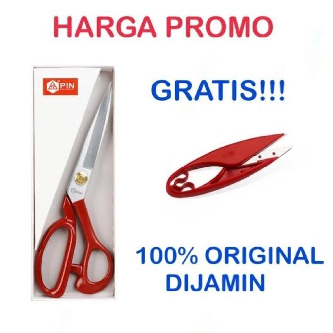 

Gunting Potong Bahan Kain Gunting Pin Merah 1094 1194 High Quality 8 9 10 Kualitas Terbaik Harga Termurah