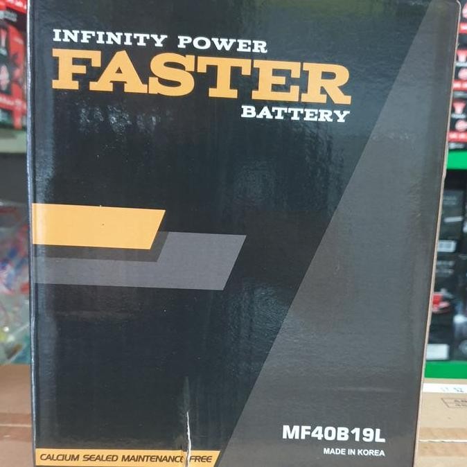 Aki Mobil Kering FASTER MF NS40ZL 35Ah