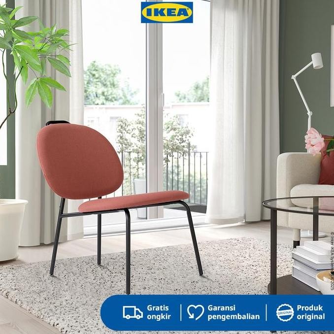 Ikea Gavle Kursi Santai Minimalis Diserod Merah