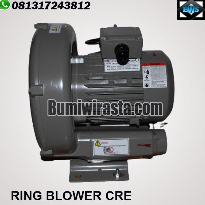 tersedia ring blower aerator cre hb-529-3 kolam ikan nila stp ipal