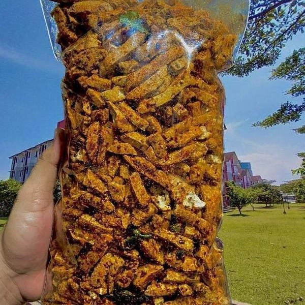 

Cemilan Basreng Stik Pedas Daun Jeruk Gurih Isi 1Gram Kriukk Sna Food Kering Makanan