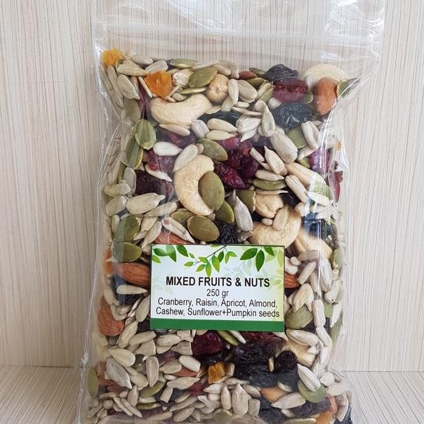 

Mixed Fruits Nuts 250Gr