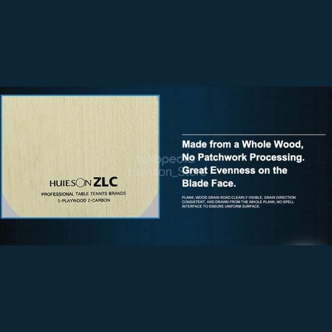 Huieson Bet Penhold Tenis meja blade 5ply wood 2ply ZL Carbon Fiber