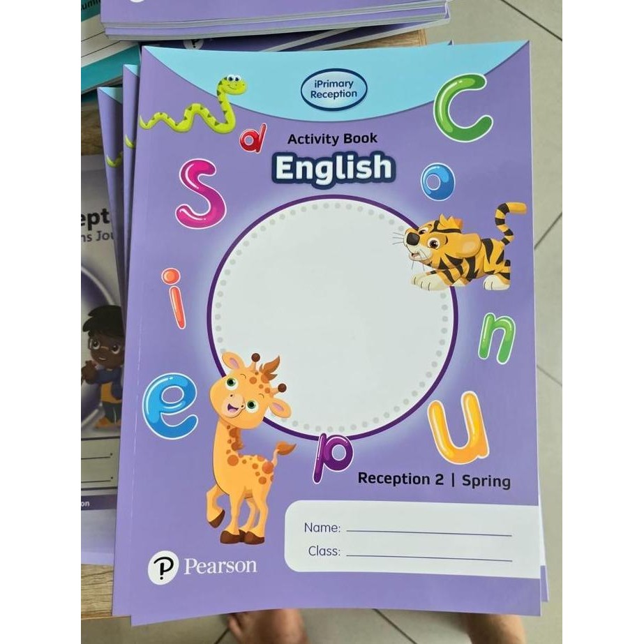 BUKU IPRIMARY ENGLISH RECEPTION 2 SPRING ACTIVITY BOOK STOK TERBATAS