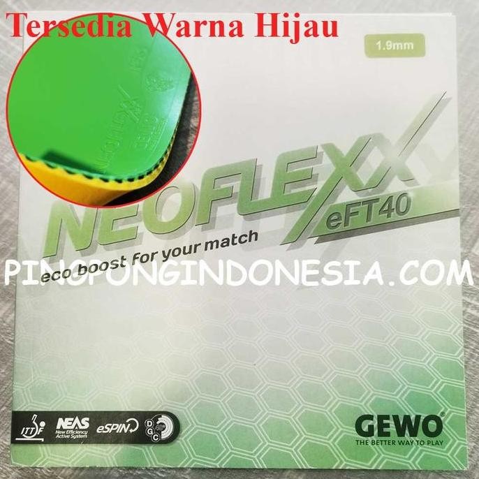 GEWO Neoflexx eFT 40 - Karet Pingpong Rubber Tenis Meja Bet Bat