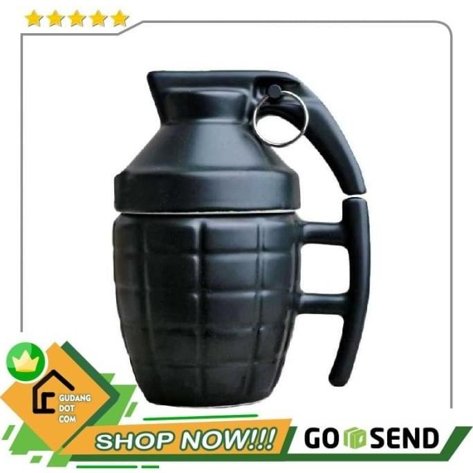 (Allthebest) Gelas Mug Model Granat Tangan - KG4566