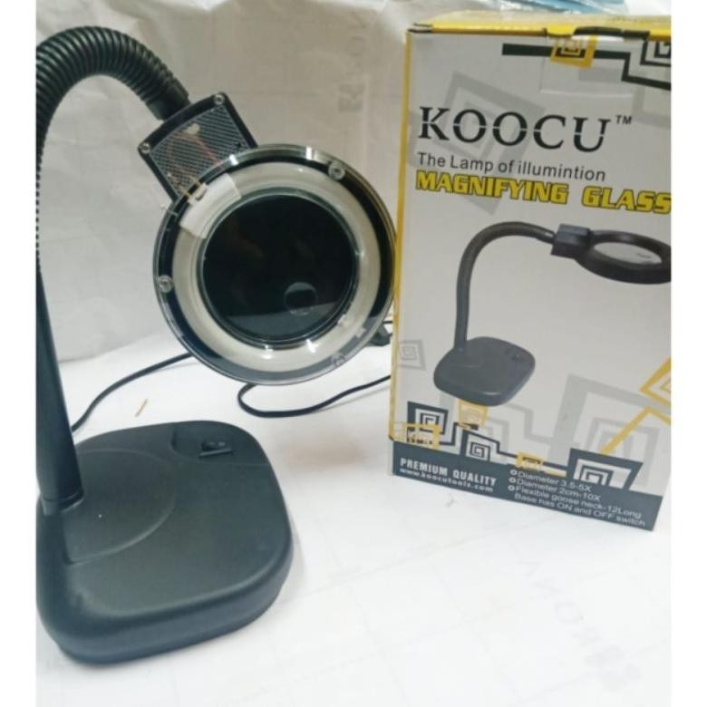 Terlaris Lampu Meja Servis/Lampu Belajar/Lampu Serbaguna/Lampu Servis Kaca Pembesar 139