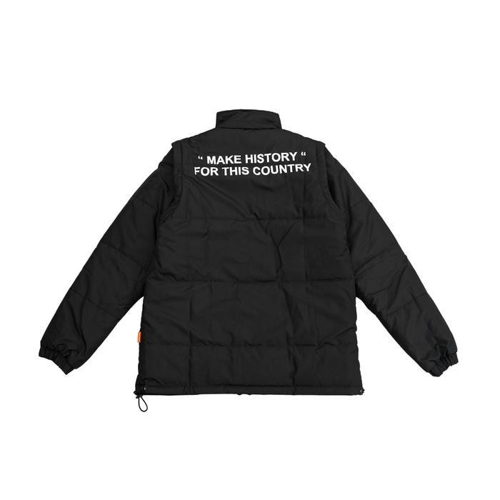 Asbhoel Puffer Vest Jacket Black