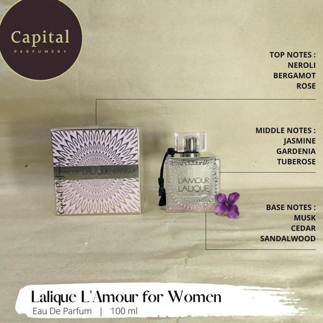 Terbaru Lalique L'Amour Edp 100Ml Ready