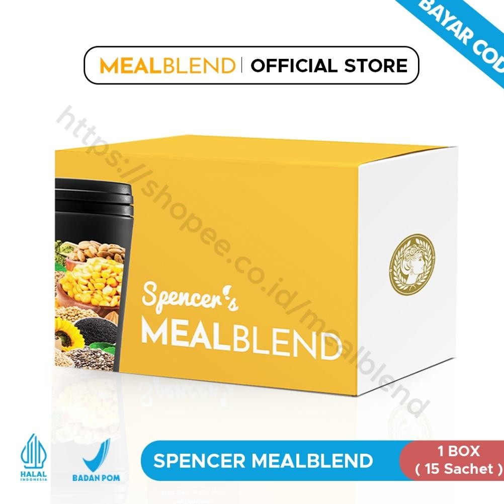 

Spencers Mealblend Slimming - Minuman Diet Pengganti Makanan Extra Packaging Kerdus aSt