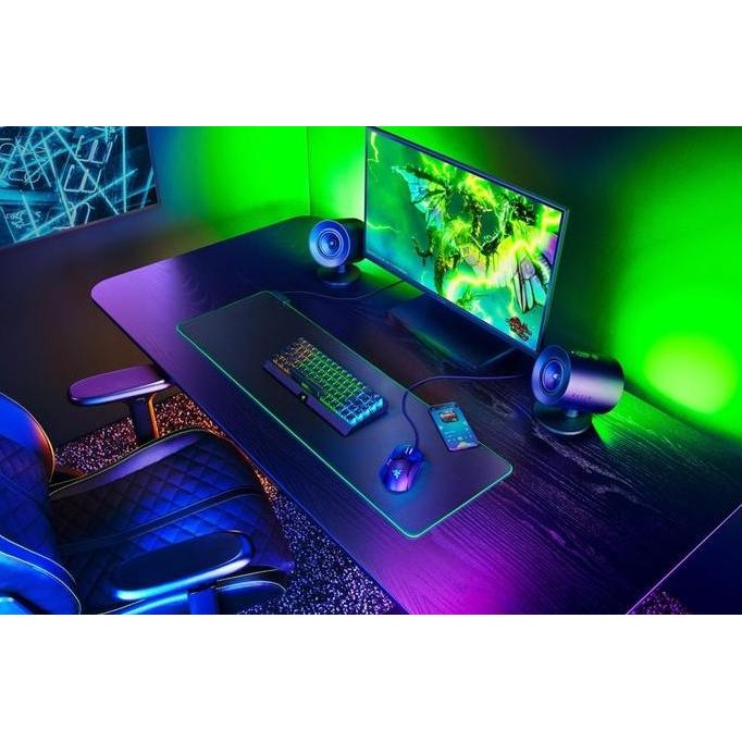 (Expert) Razer Nommo V2 - Full-Range 2.1 PC Gaming Speakers - Wired Subwoofer