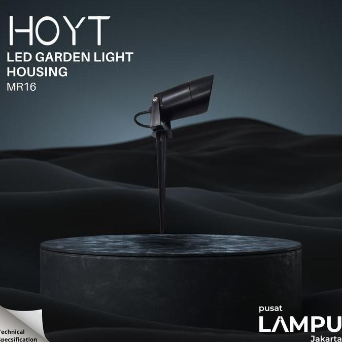 Hoyt Lampu Taman Mr16 Garden Spotlight Kosongan Outdoor Indoor Used