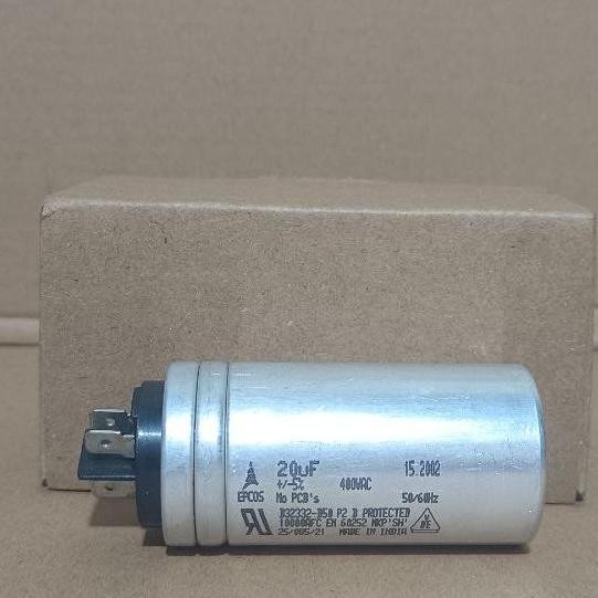 Kapasitor Asli Panasonic 20 Mikro /Capasitor Asli Panasonic 20Uf