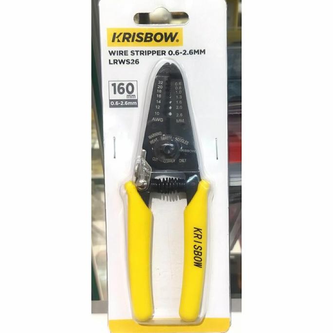TANG KUPAS ISI KABEL KRISBOW DENGAN CUTING WIRE UNTUK LISTRIK ORIGINAL DAN TERPERCAYA