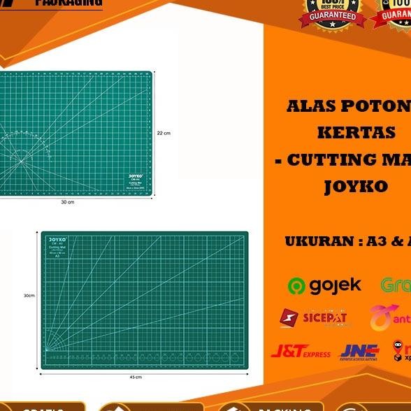 

Cutting Mat Pad Alas Potong Kertas A4 F4 Joyko