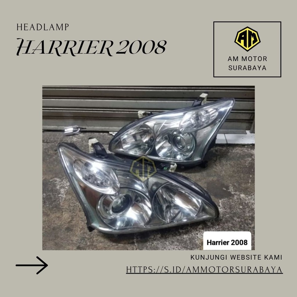 Headlamp HARRIER 2008