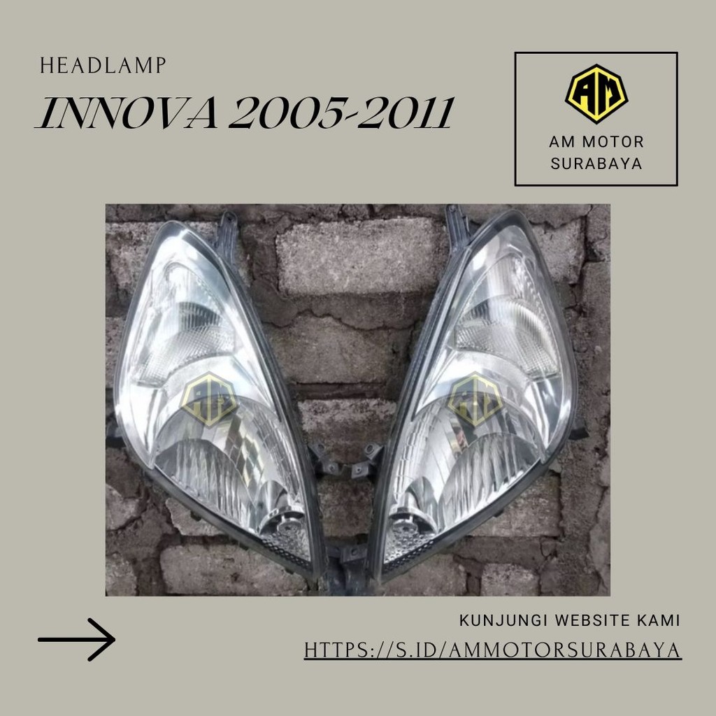 Headlamp INNOVA 2005-2011