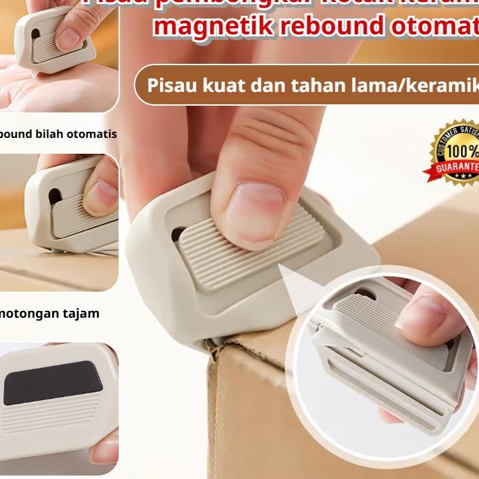 

Free Shipping Pembuka Kotak Magnetik Otomatis Rebound Serbaguna Keramik Mini Anti Karatpemotong Kertas Kardusdesain Portabel Aman Dunakan