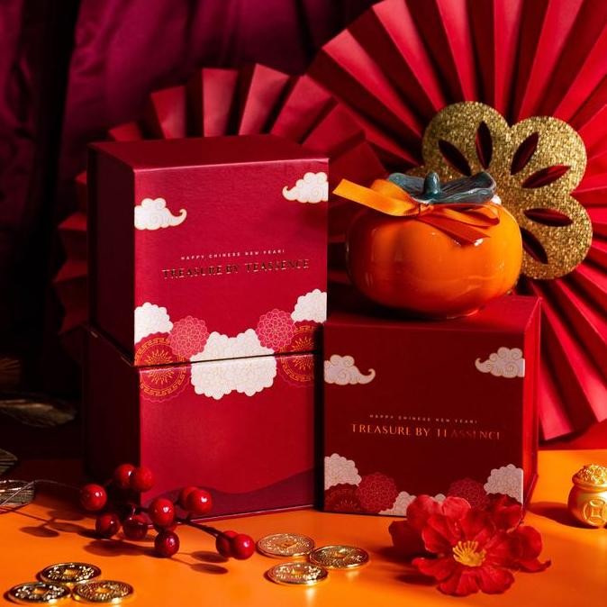 

Ready Tea Hampers Gift Set Imlek Lunar New Year CNY Premium Teassence