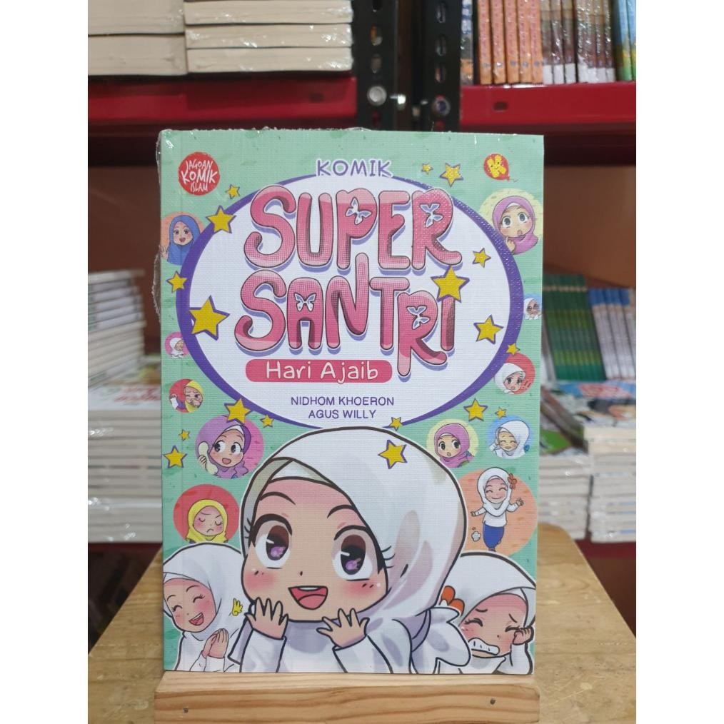 Komik Super Santri : Hari Ajaib | Soft Cover | Komik Anak Islami | Al-Kautsar MURAH