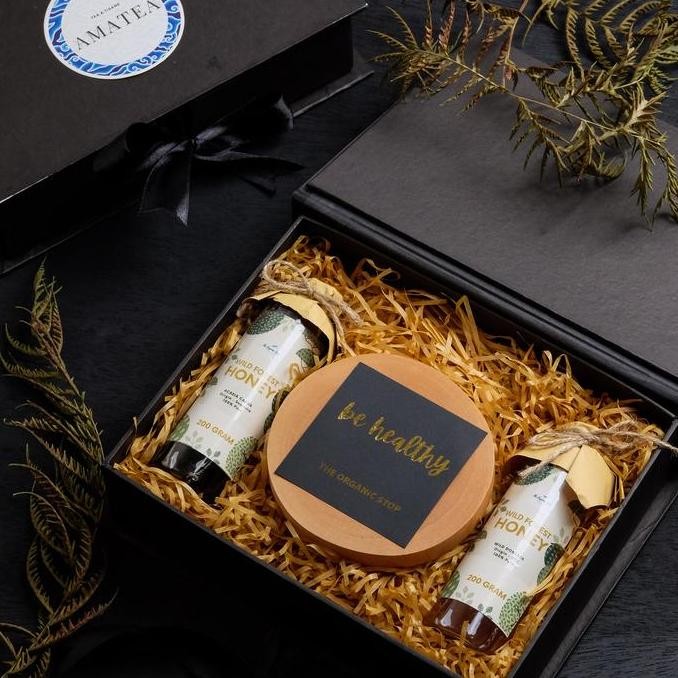 

Ready TheOrganicStop Hampers Kado Parcel Madu 'Always Honey' Premium