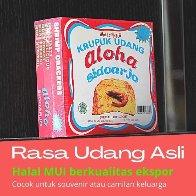

(Allthebest) Aloha Export Kerupuk Udang Mentah Ukuran Besar 500g
