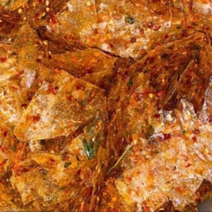 

CCF keripik kaca/kripca pedas daun jeruk 500gram/Kripik kriuk Febrica Food Camilan