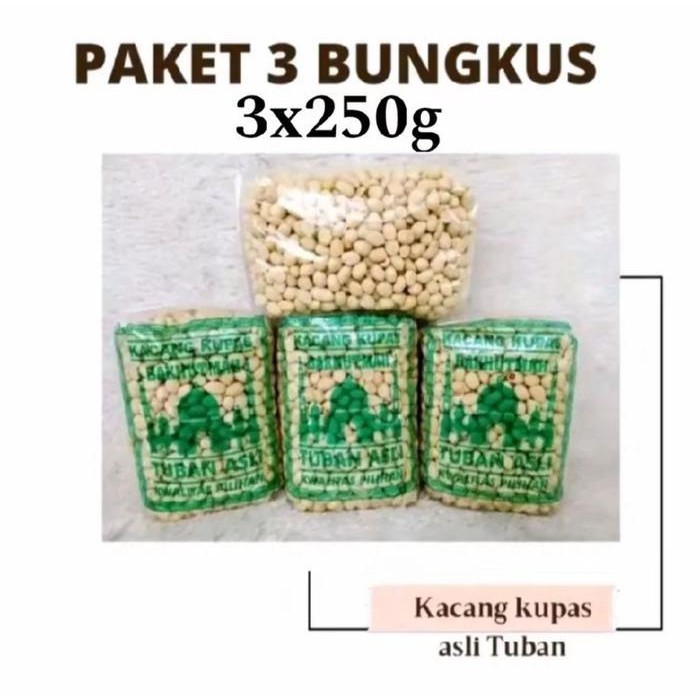 

Ccf Paket 3 Bungkus Kacang Kupas Asli Tuban +- 350 Gram Kacang Tanah Kupas Asli Tuban Bebas Gula Camilan Food Snacks Kering Cemilan