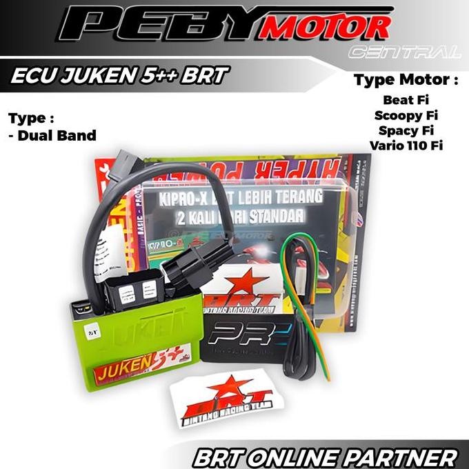 Promo Ecu Juken 5++ Dualband BRT Beat Scoopy Spacy Vario 110 Fi COD