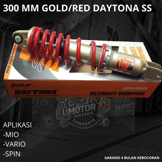 Promo Shockbreaker Daytona SS 300 mm ( Mio / Beat ) COD