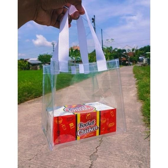 

Ready Tas Hampers Mika Bening Transparan 10 Pcs P20xL15xT20 Kotak Nasi KFC Styrofoam