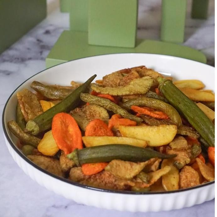 

Ccf Keripik Sayur Mix Okra 200 Gram 7 Variants Sayur