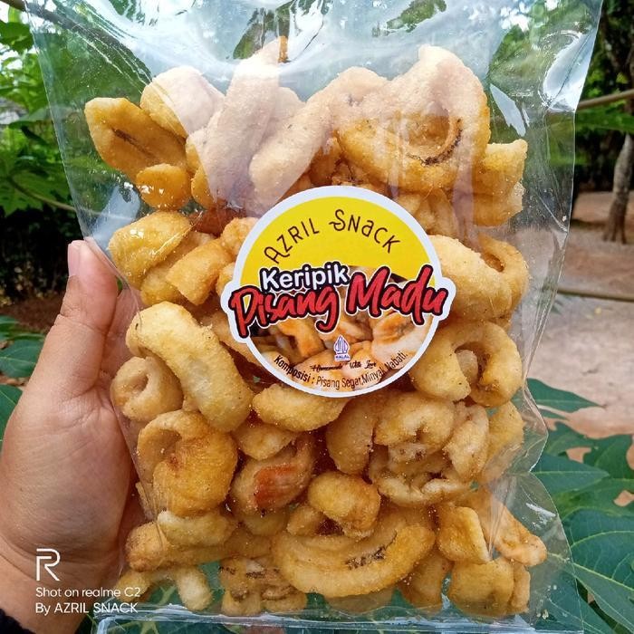 

Ccf Keripik Pisang Raja 250 Gram (Rambak Pisang ) Manis Legit Enak Renyah