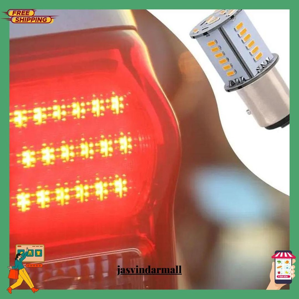 Motorspeed   Lampu Rem Led Sepeda Motor 1157 Lampu Belakang Belakang Yang Berkedip-Kedip Gratis Ongk