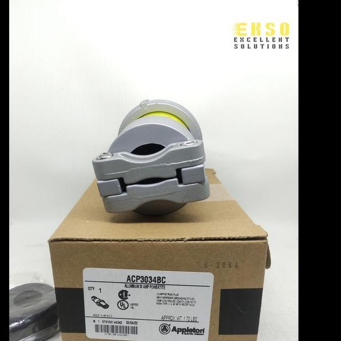 Appleton ACP3034BC 30AMP Plug 3W-4P Style