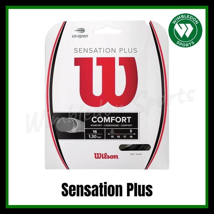 PODUK TERLARIS SENAR TENIS WILSON SENSATION PLUS / SENAR WILSON SENSATION PLUS
