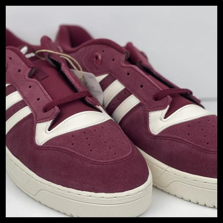 SALE TERMURAH ADIDAS RIVALRY LOW SIZE 46 47 48 SEPATU SNEAKERS CASUAL SANTAI JALAN UKURAN BESAR BIG 
