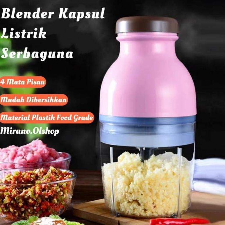 KUALITAS TERBAIK- Blender Kapsul Electric Blender MPASI Blender Chopper Jus Dan Penggiling Daging