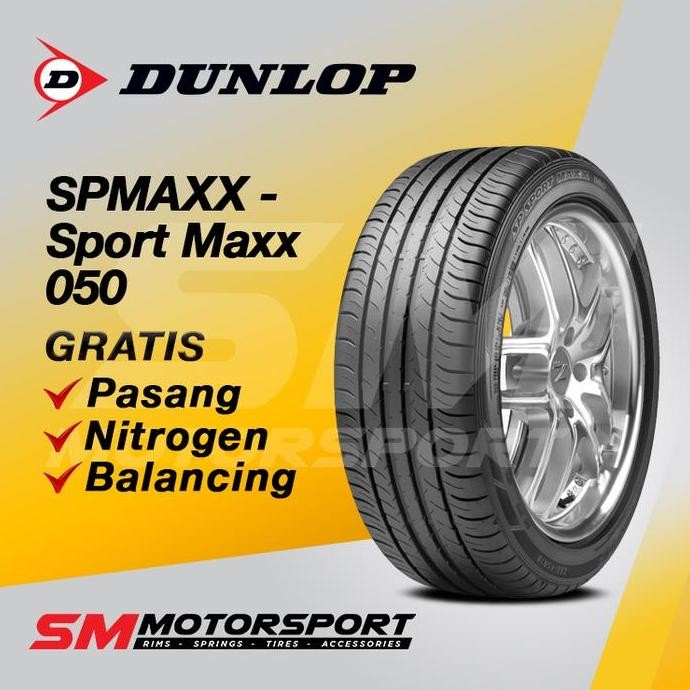 Terlaris Ban Mobil Dunlop Sp Sport Maxx 050 Honda Hrv New Crv 225/60 R18 18