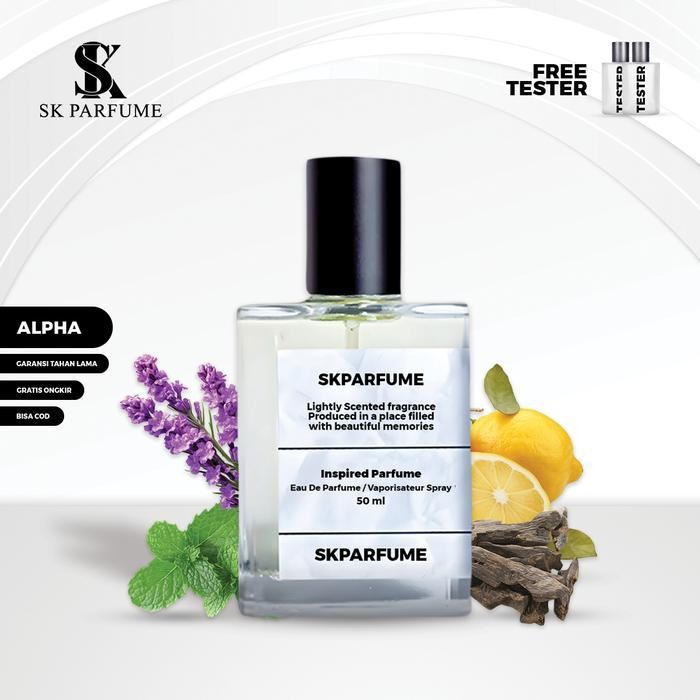 [Sk Parfume] Alpha - Parfum Aroma Mewah Dan Kalem Lama By Sk Parfume