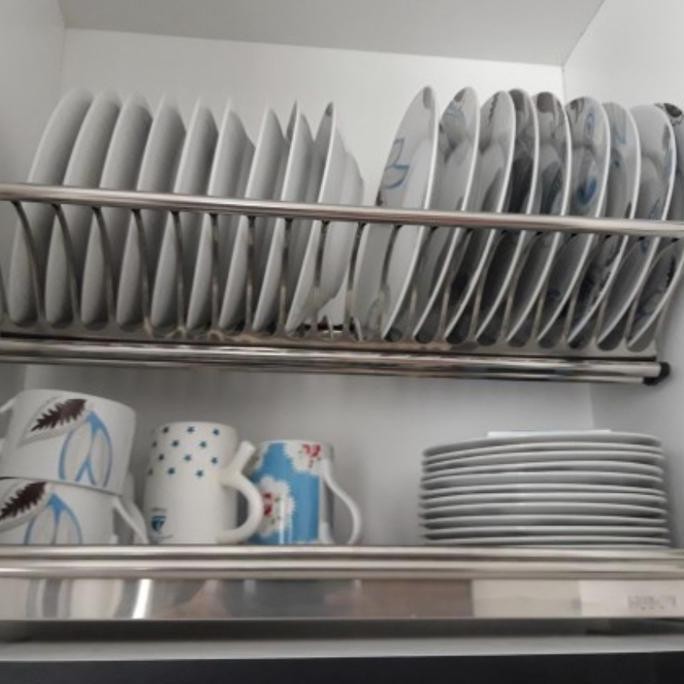 rak piring stainless kitchen set 60cm Bumbu