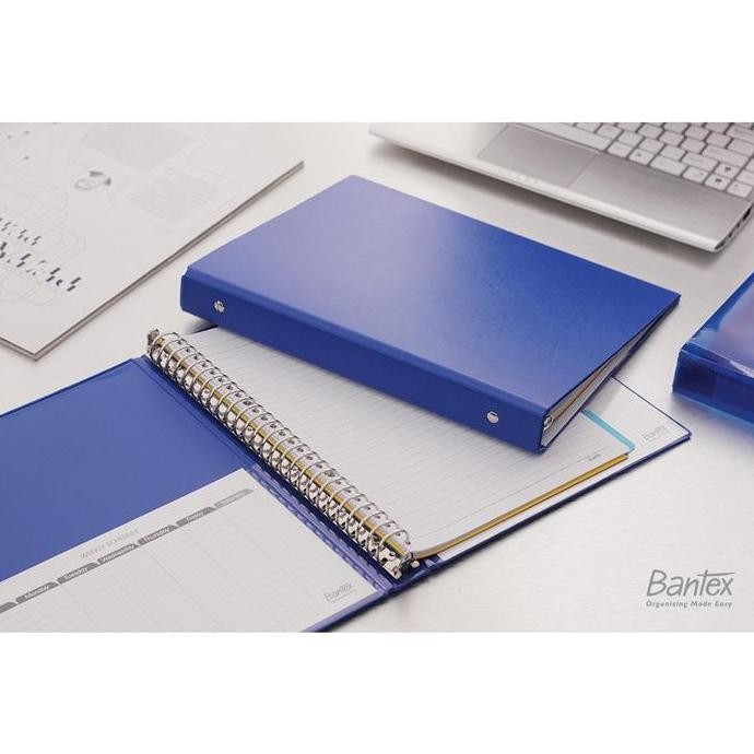

Tersedia Bantex Multiring Binder B5 26 Ring 25mm Cobalt Blue #1326 11P
