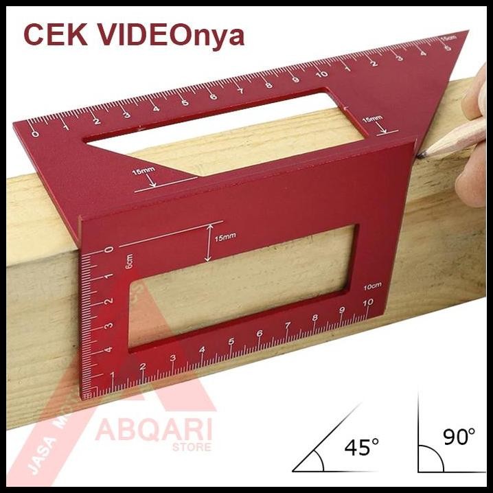 

miter ruler / penggaris kombinasi shinwa / siku tukang / speed square